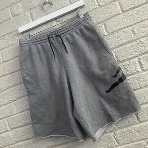 Air Jordan Training Basketball Shorts Black Gray Size‎ Small Nike Athletic